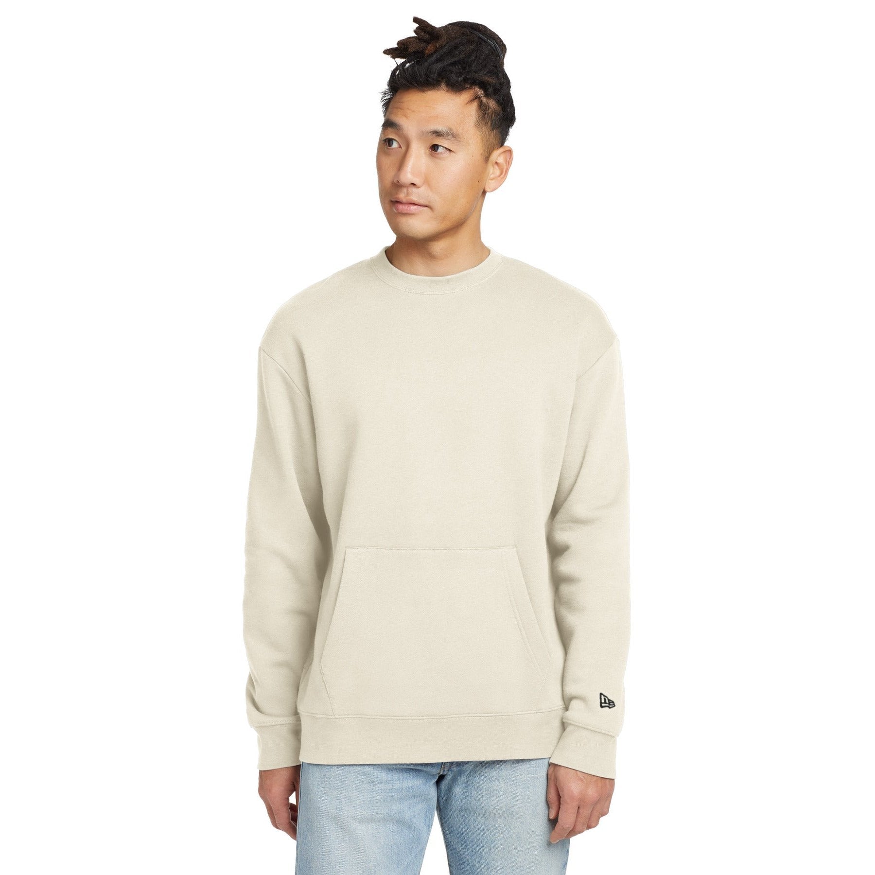New Era-New Era® Heritage Fleece Pocket Crew NEA527-MedTech-3